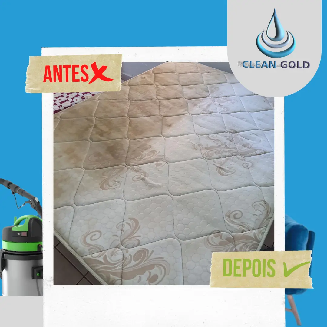 Limpeza de colchão