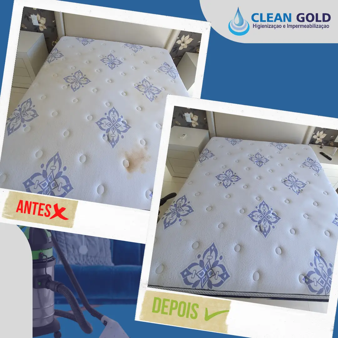 Limpeza de colchão