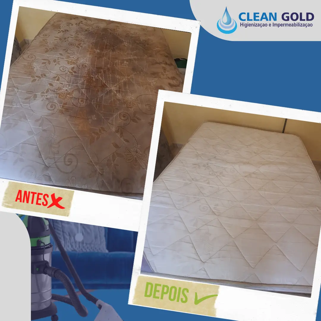 Limpeza de colchão