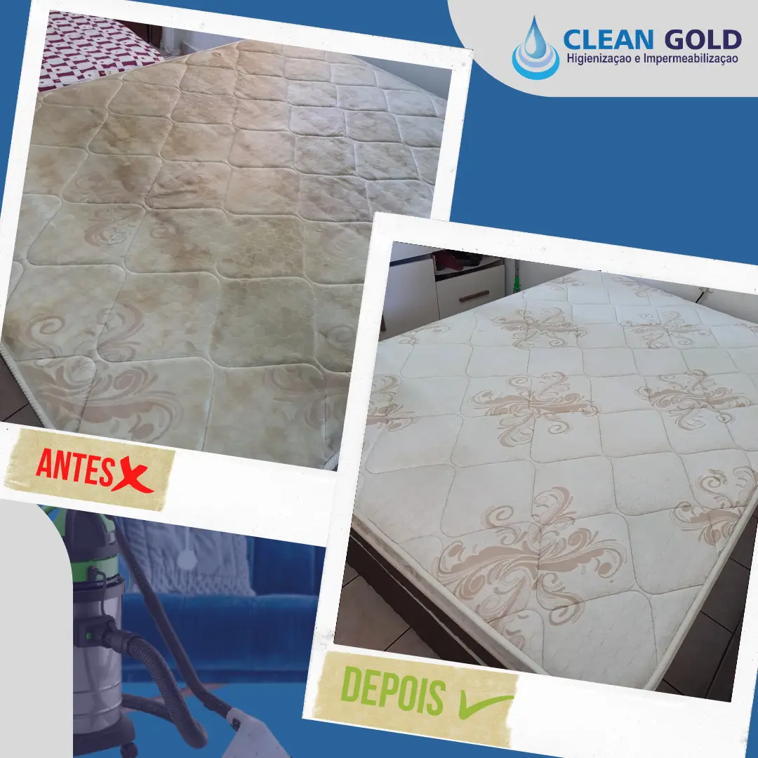 Higienização de colchão